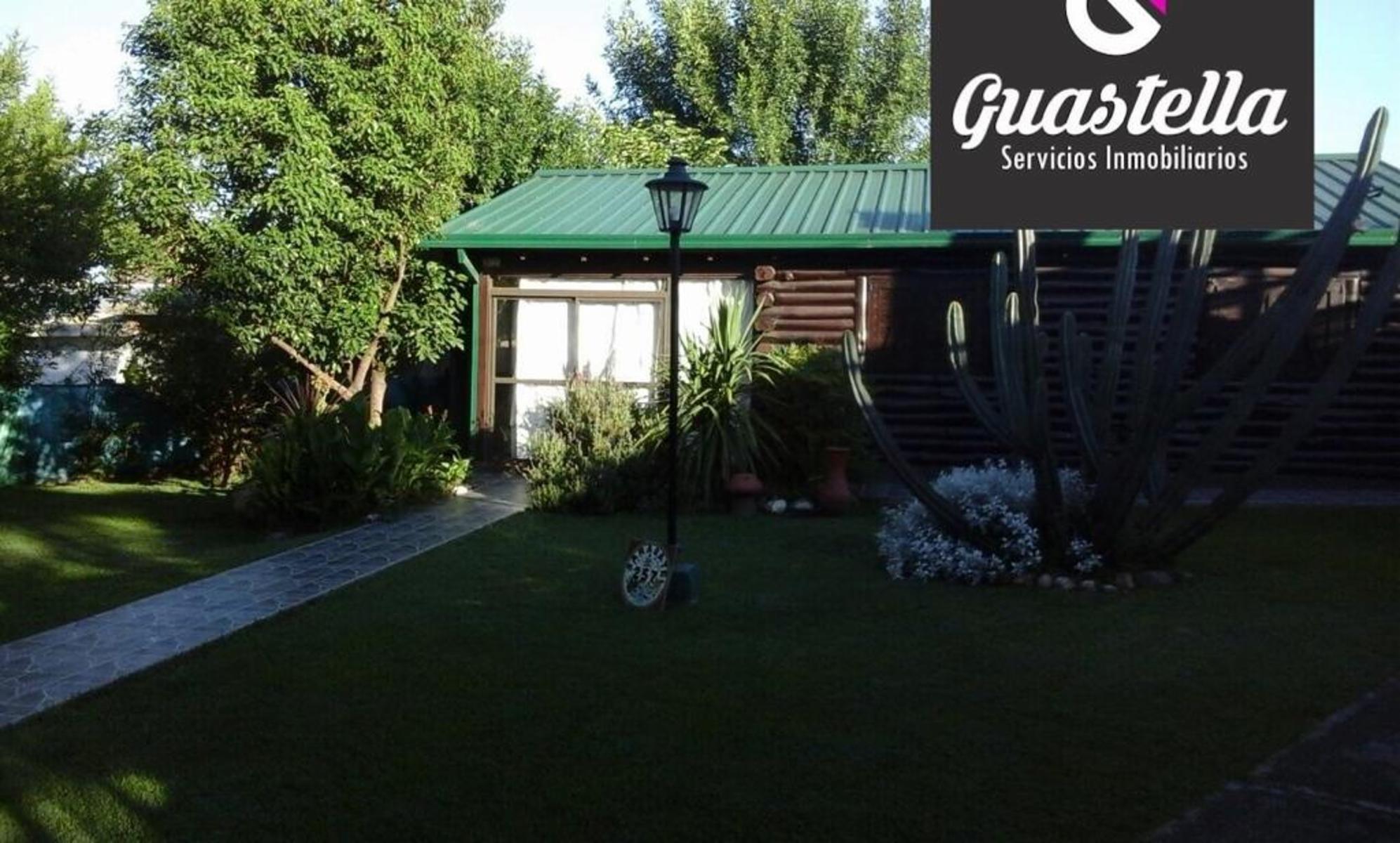 HERMOSA CABAÑA CON GRAN LOTE EN VENTA