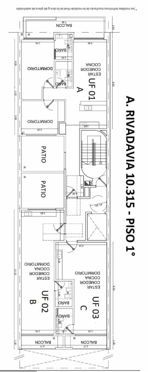 Departamento 1 ambientes a estrenar! Av. Rivadavia 10300 · Villa Luro — foto 4