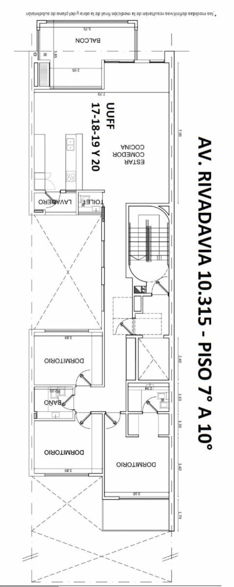 Departamento 1 ambientes a estrenar! Av. Rivadavia 10300 · Villa Luro — foto 6