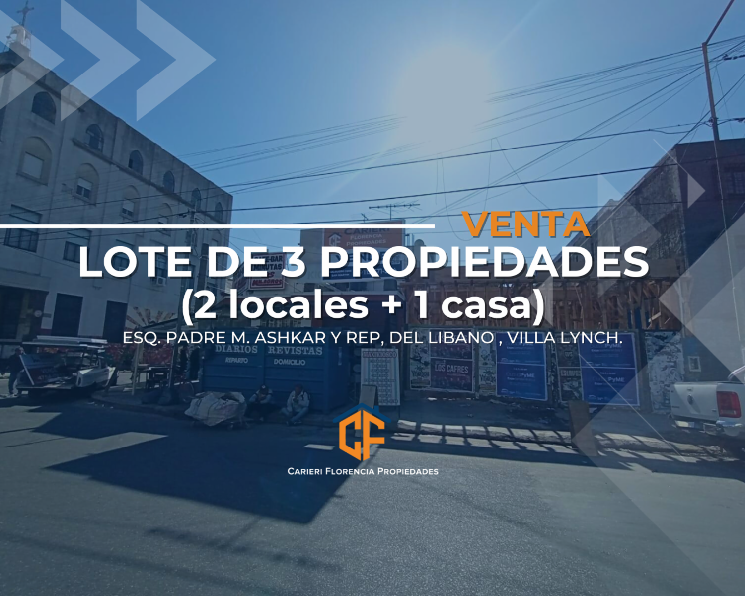 LOTE DE 3 PROPIEDADES, IDEAL INVERSIÓN, EN VENTA