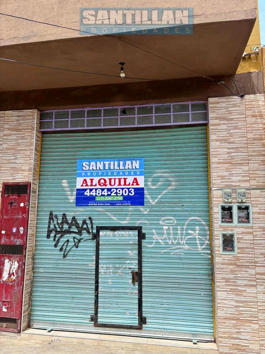 LOCAL EN ALQUILER SOBRE AVENIDA LURO - LAFERRERE