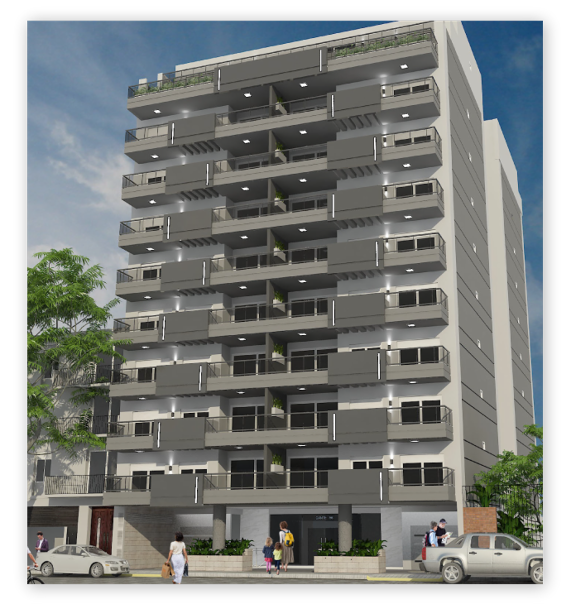 Departamentos Exclusivos 4 Ambientes Dante 156/62 INCLUYE COCHERA Y BAULERA