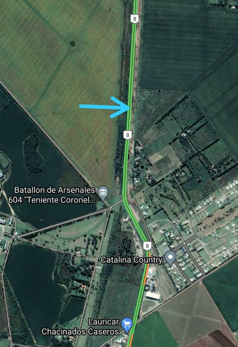 TERRENOS RUTA 8 SOBRE AUTOVIA