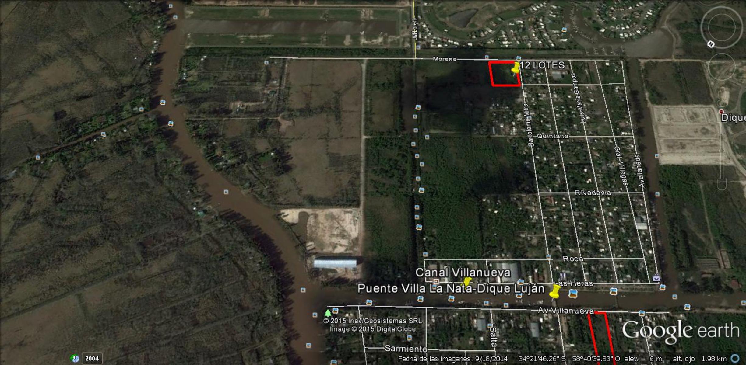 10900 m2 - VILLA LA ÑATA - DIQUE LUJAN - EXCELENTE INVERSION · Tigre — foto 6