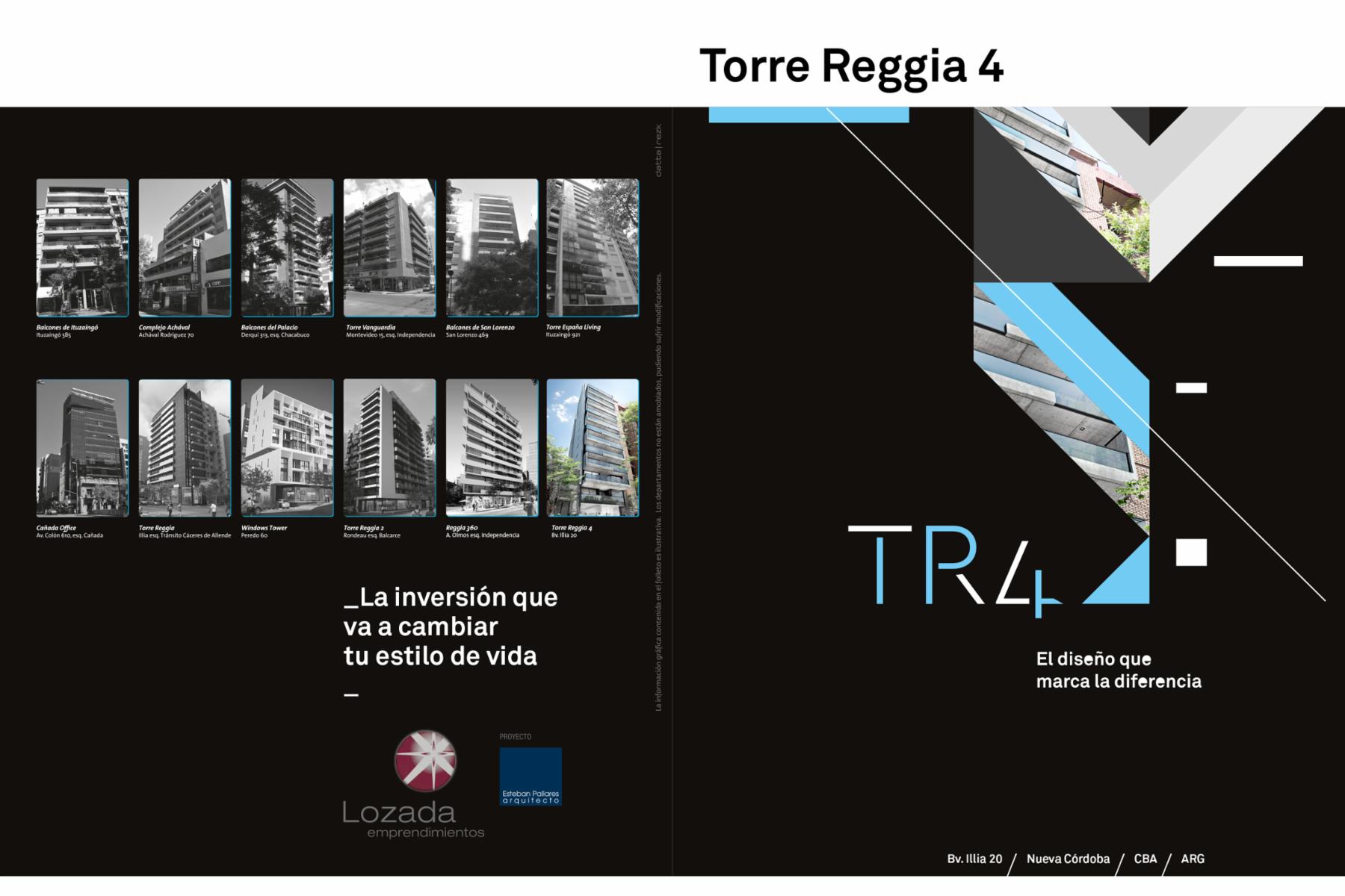 DEPARTAMENTOS DOS DORMITORIOS, EN VENTA,  NUEVA CORDOBA, TORRE REGGIA 4, EN CONSTRUCCIÓN