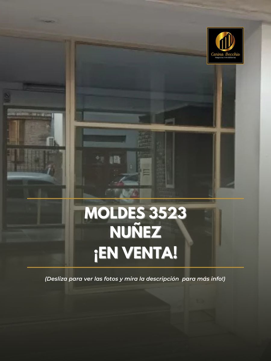 DEPARTAMENTO 2 AMBIENTES 35M2, EN VENTA, ZONA NÚÑEZ