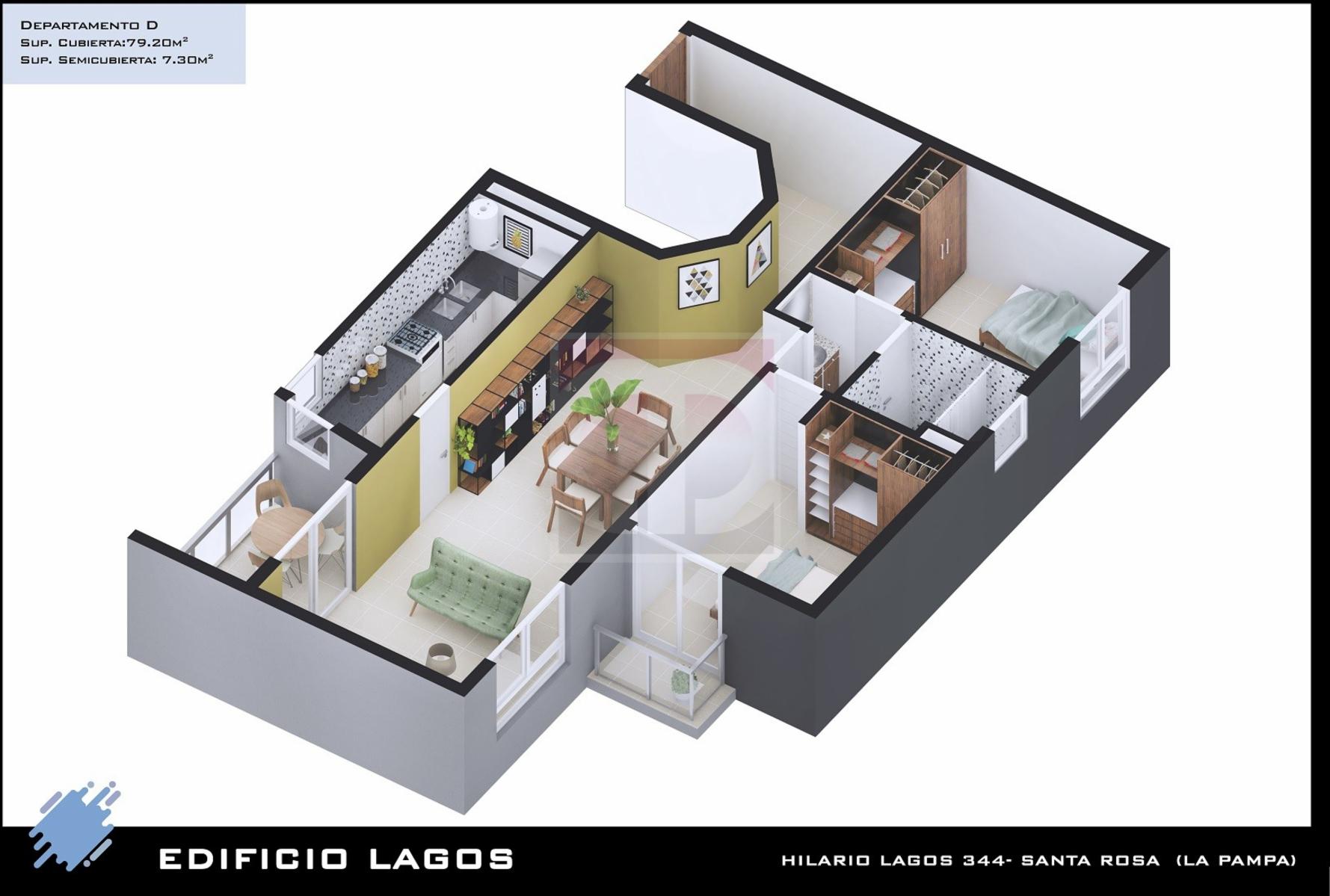 Venta departamentos Torre Lagos · Capital — foto 3