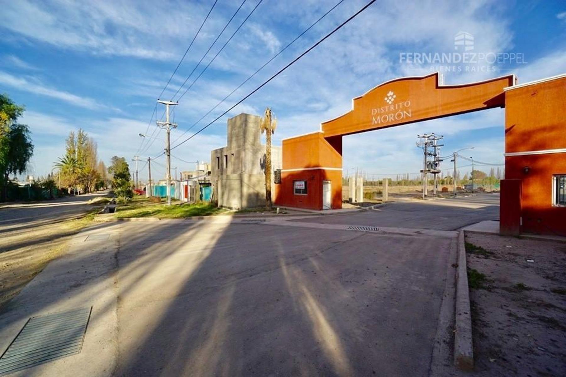 VENTA Lote 300 m2 Barrio Semi-Privado &quotDistrito Moron&quot Maipu