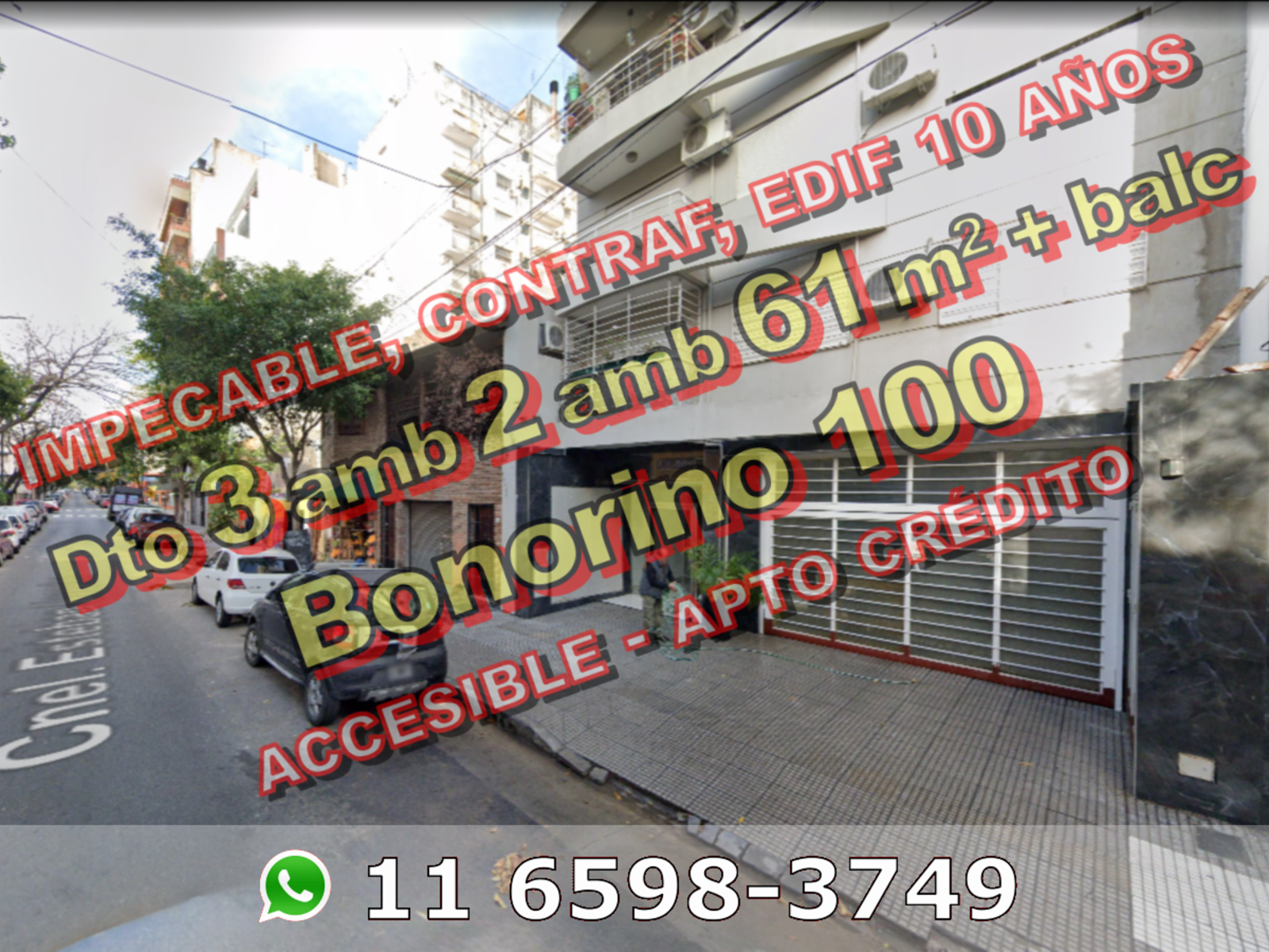 IMPECABLE - Departamento (semipiso) en Venta en Flores 3 ambientes 2 baños 61 m2 + balcón al contrafrente - Bonorino 100