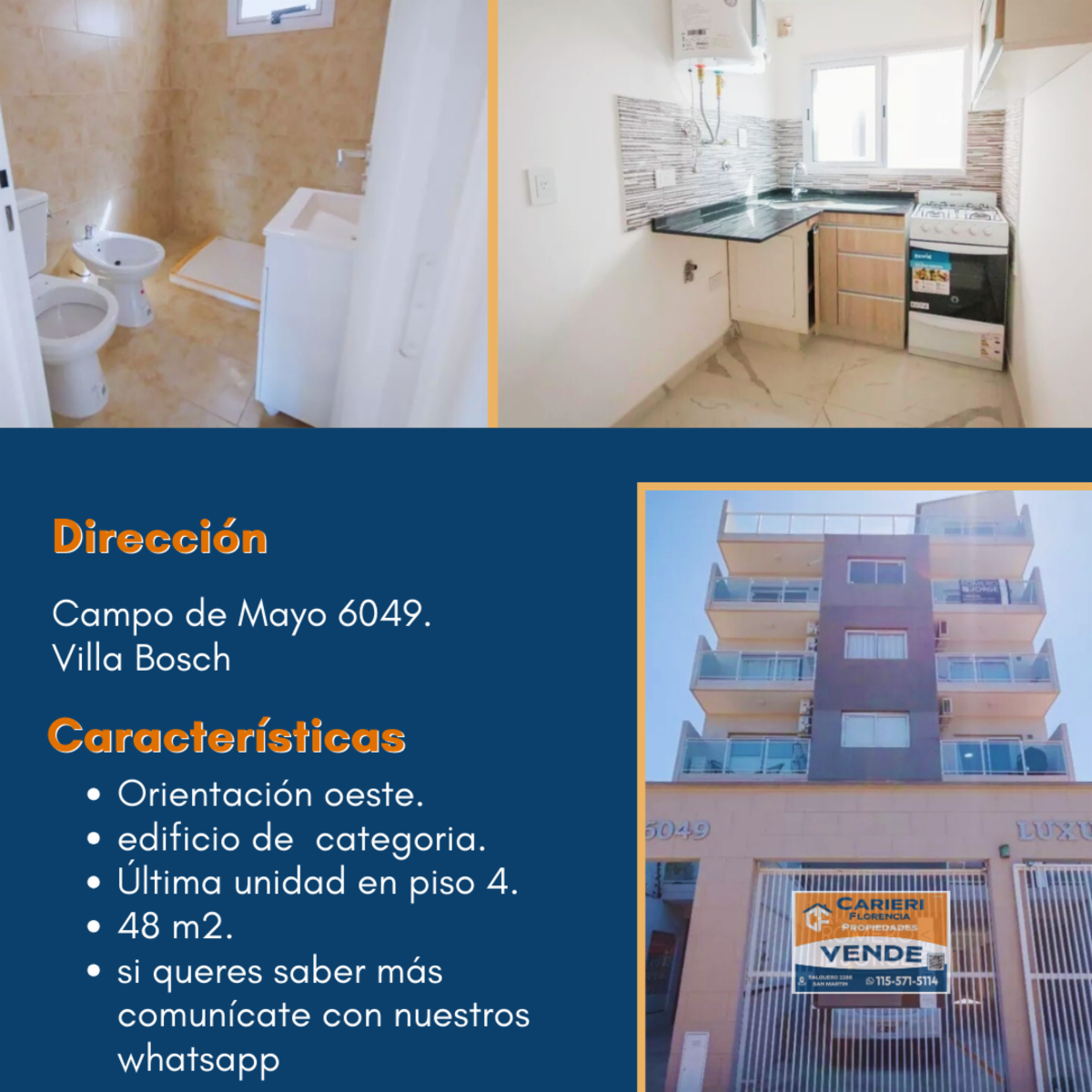 campp de mayo 6049 · Tres De Febrero — foto 5