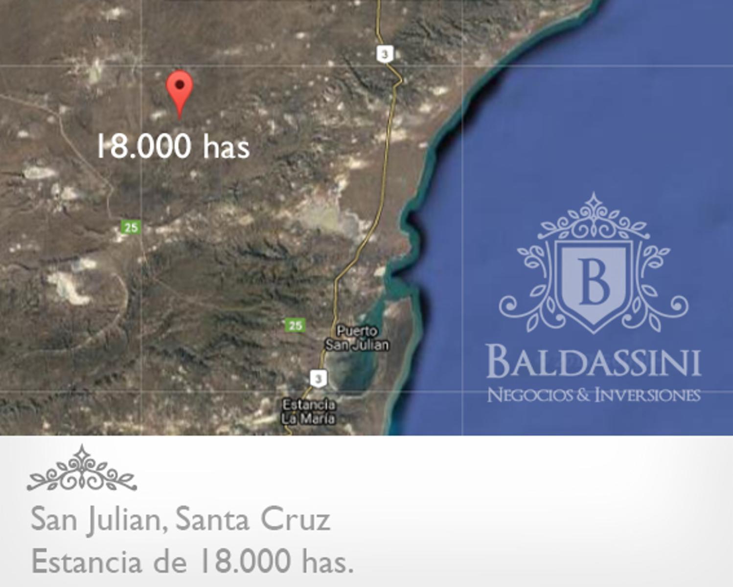 ESTANCIA DE 18.000 HAS EN SAN JULIAN ENTRE RUTA 3 Y RUTA 25 · Magallanes — foto 11