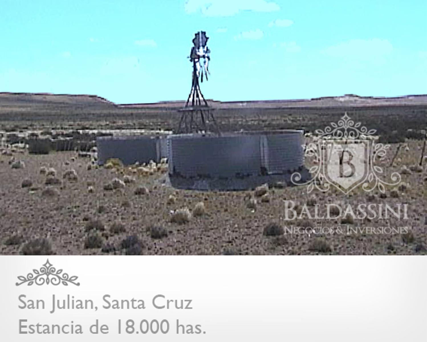 ESTANCIA DE 18.000 HAS EN SAN JULIAN ENTRE RUTA 3 Y RUTA 25 · Magallanes — foto 4