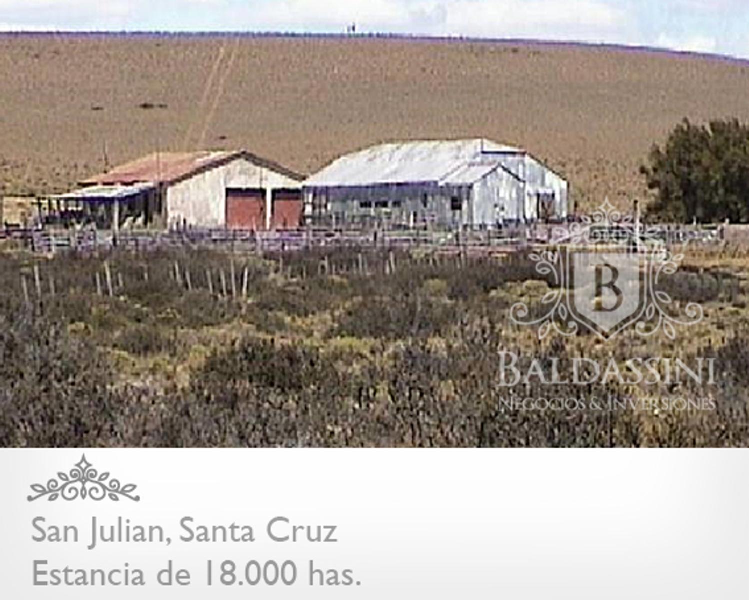 ESTANCIA DE 18.000 HAS EN SAN JULIAN ENTRE RUTA 3 Y RUTA 25 · Magallanes — foto 5