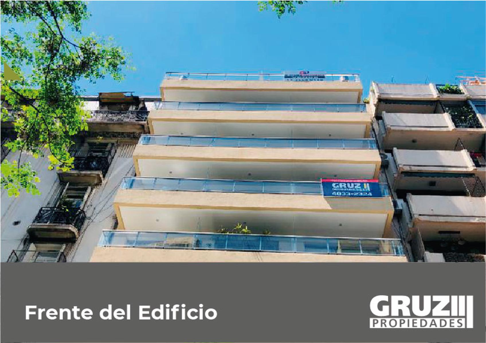 Hermoso y amplio monoambiente 8° B - 51M2 - Aguero 1031 -Palermo