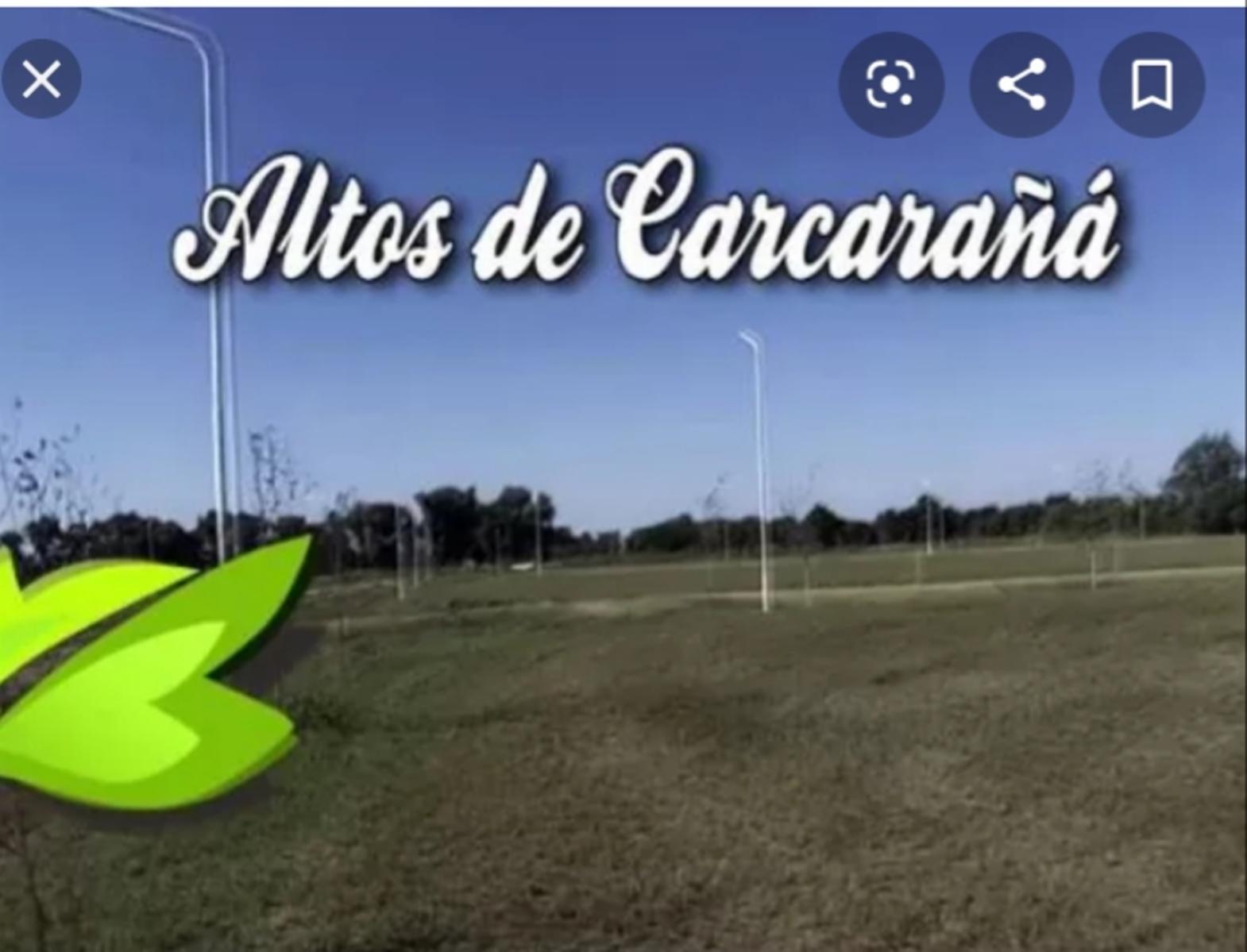Excelente lote en venta Altos de Carcaraña