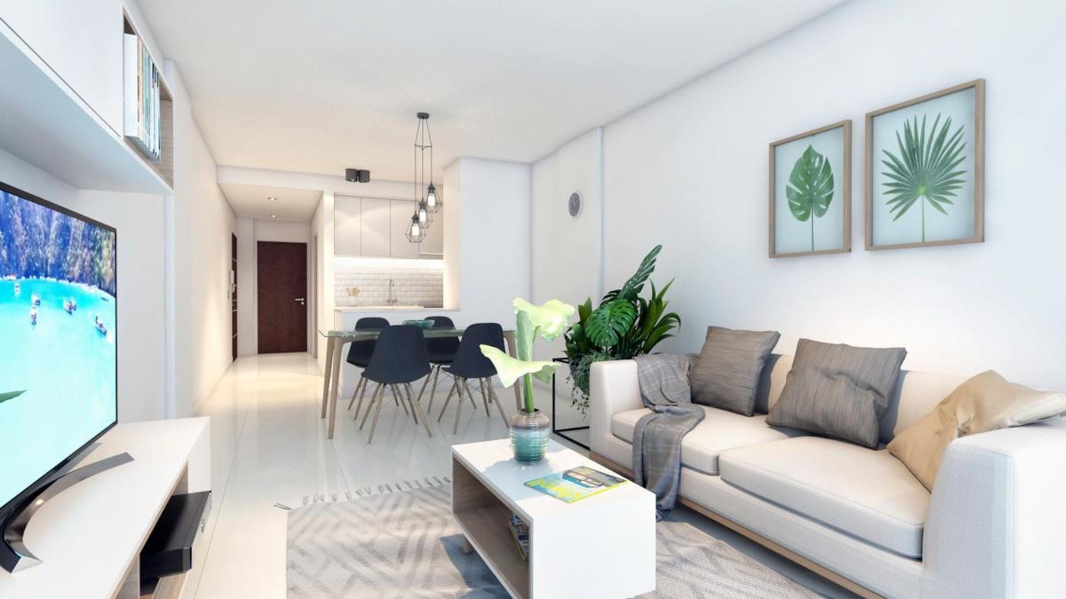 3 AMBIENTES TIPO DUPLEX CONTRAFRENTE  CON TERRAZA - B - PISO 6TO (planta alta y planta baja)