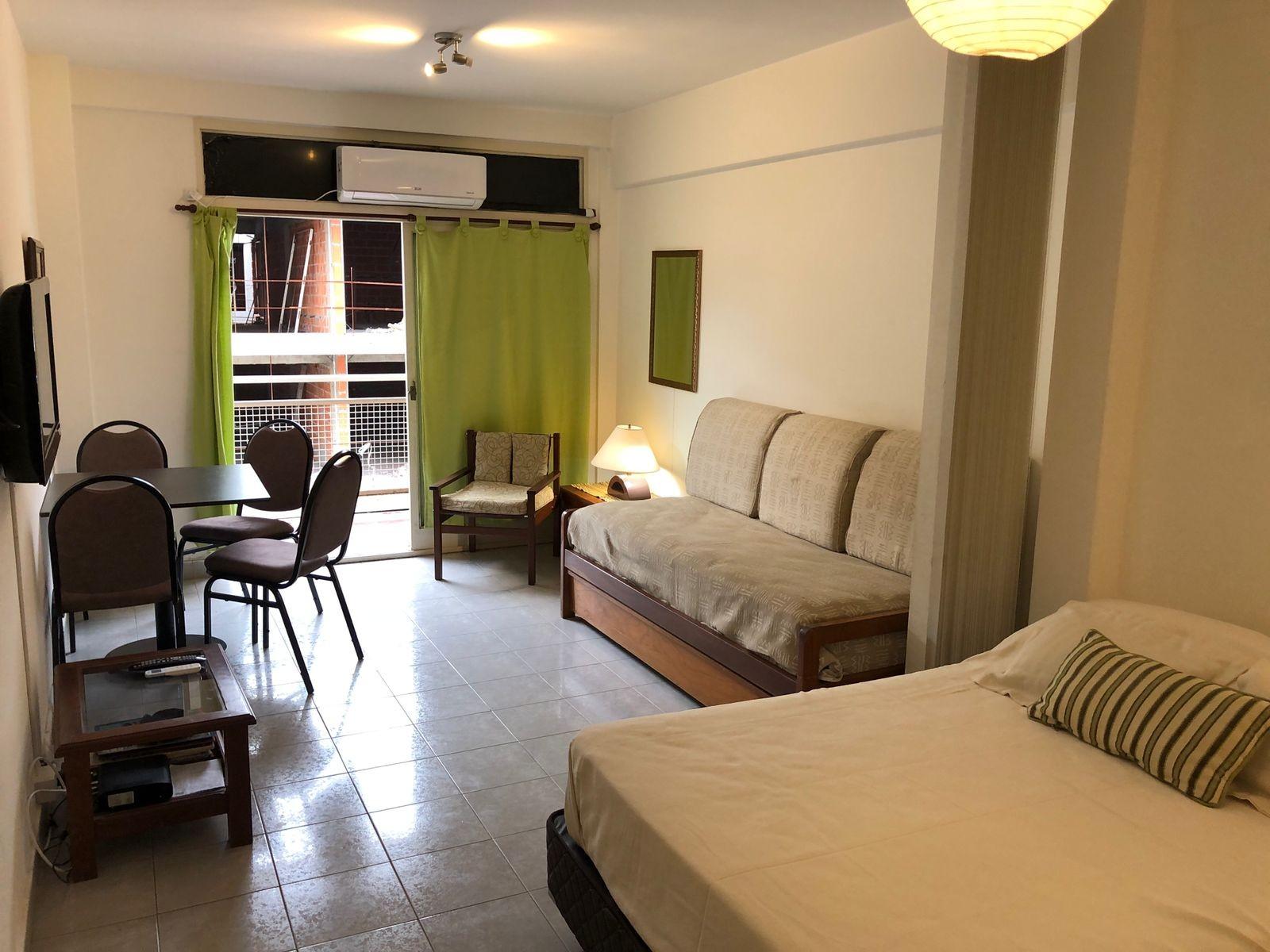 Monoambiente con Balcon para 4 personas