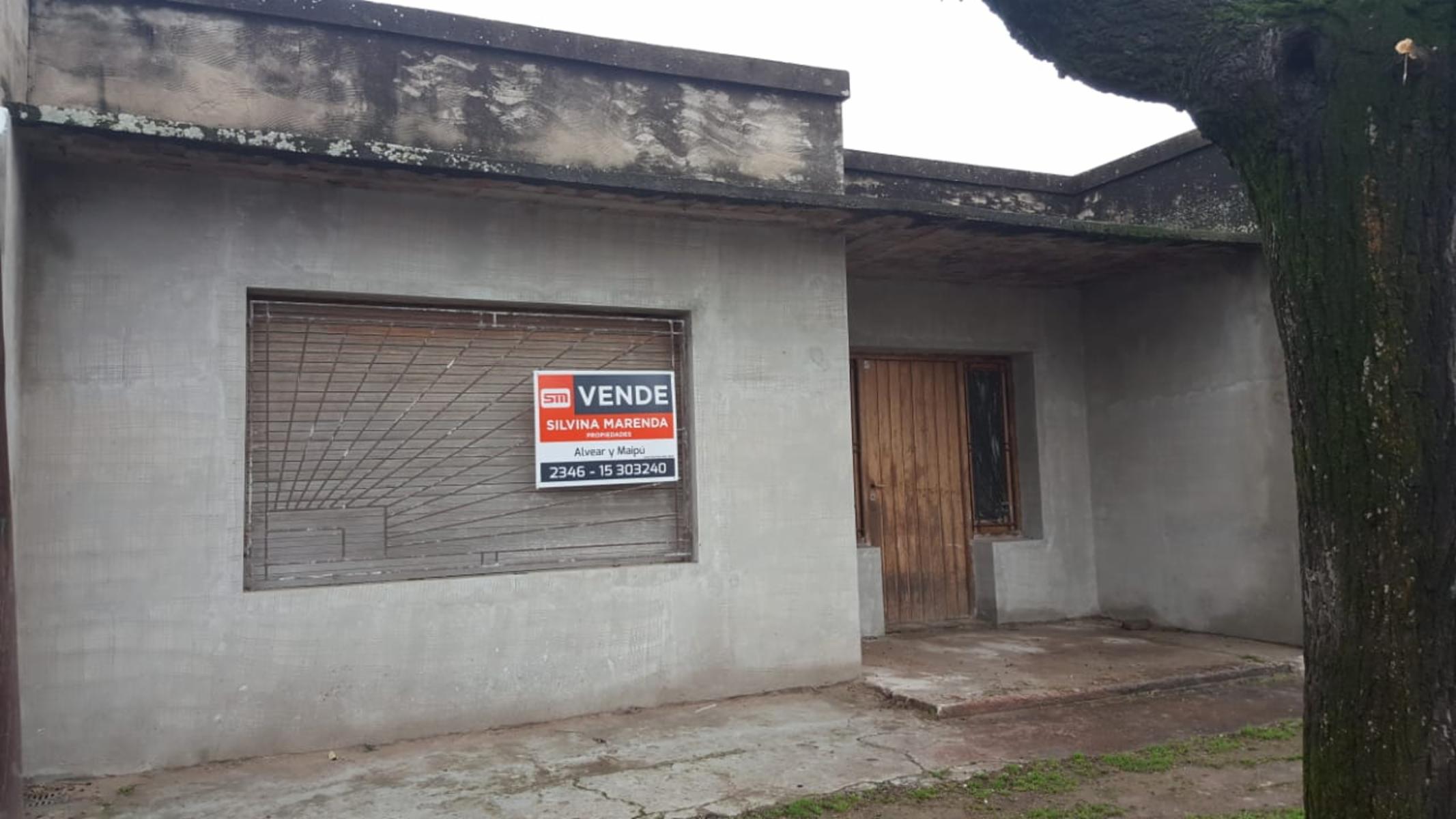 Casa de 3 ambientes con patio