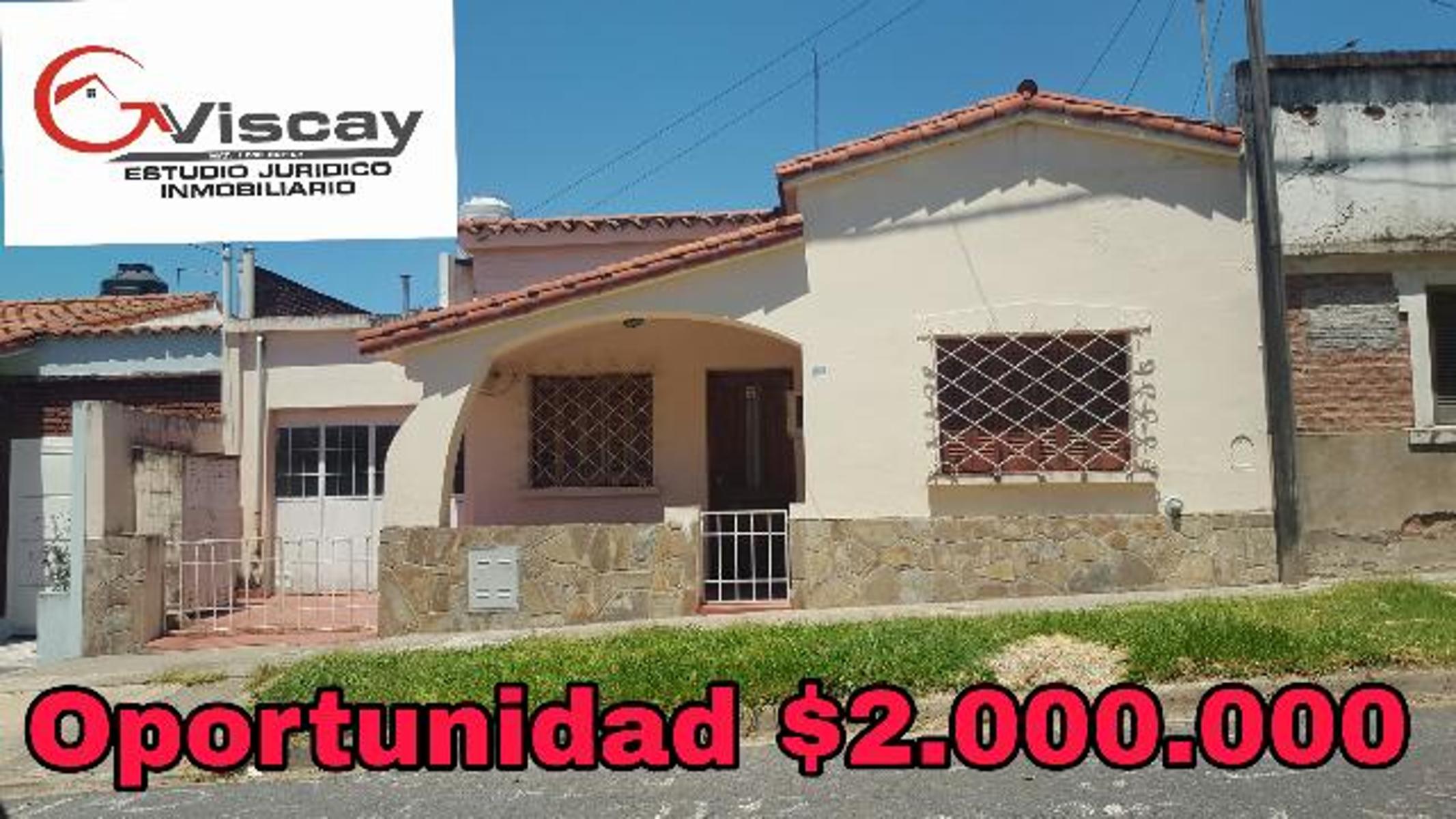 OPORTUNIDAD!! VENDO CASA EN CALLE CLARK Y SUDAMERICA $2M

