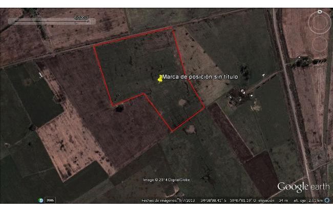 CAMPO DE 29.5 HAS. EN LUJAN A 500 m DE RUTA 47 / AGRÍCOLA / ALAMBRADO