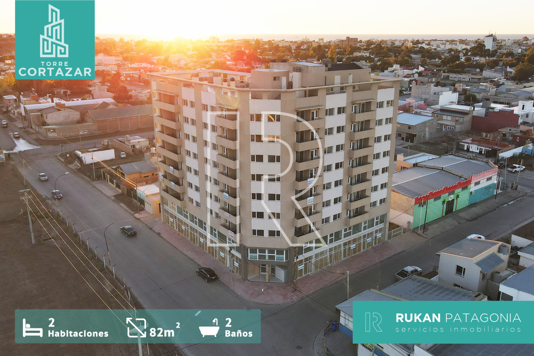 #Alquiler_Venta TORRE CORTAZAR | Dpto. 3 E | 82 m2 | 3 AMBIENTES.-