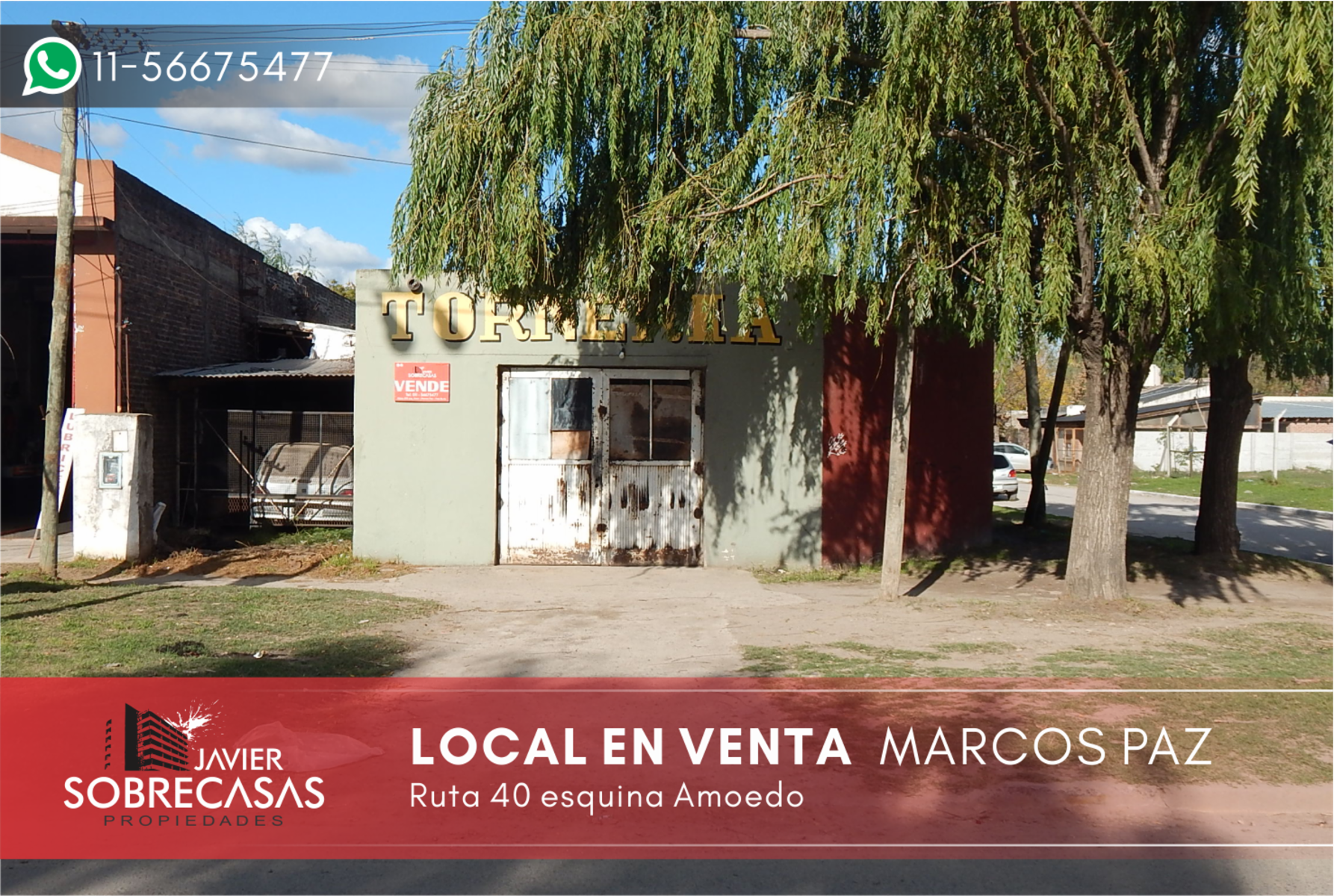 LOCAL EN VENTA - Marcos Paz - Pcia. Bs.As.