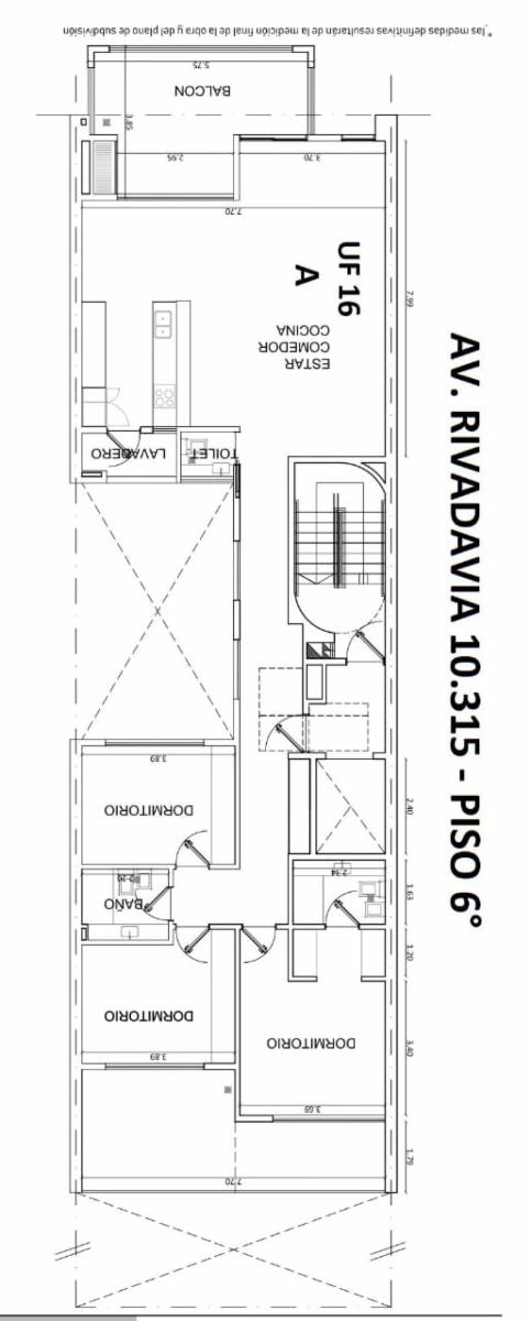 Departamentos a Estrenar Venta 3 Ambientes / Av. Rivadavia 10300 · Villa Luro — foto 4