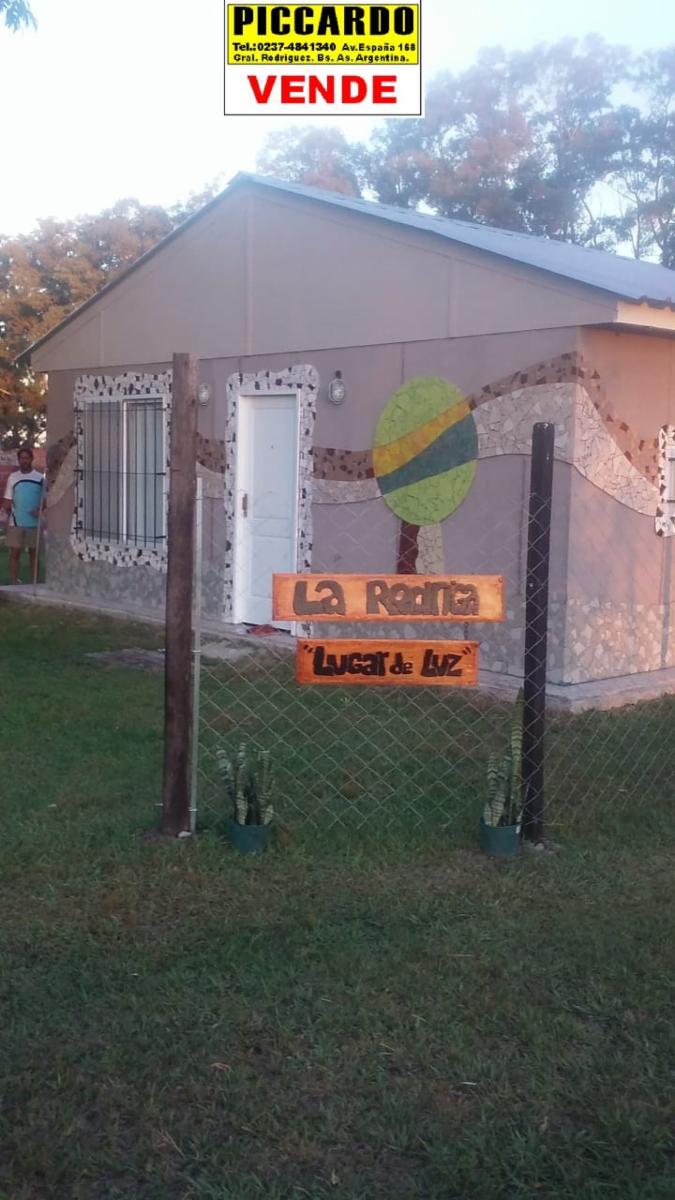 CASA PREFABRICADA EN VENTA Bº MARABO REF. BR58 GRAL. RODRIGUEZ PICCARDO.