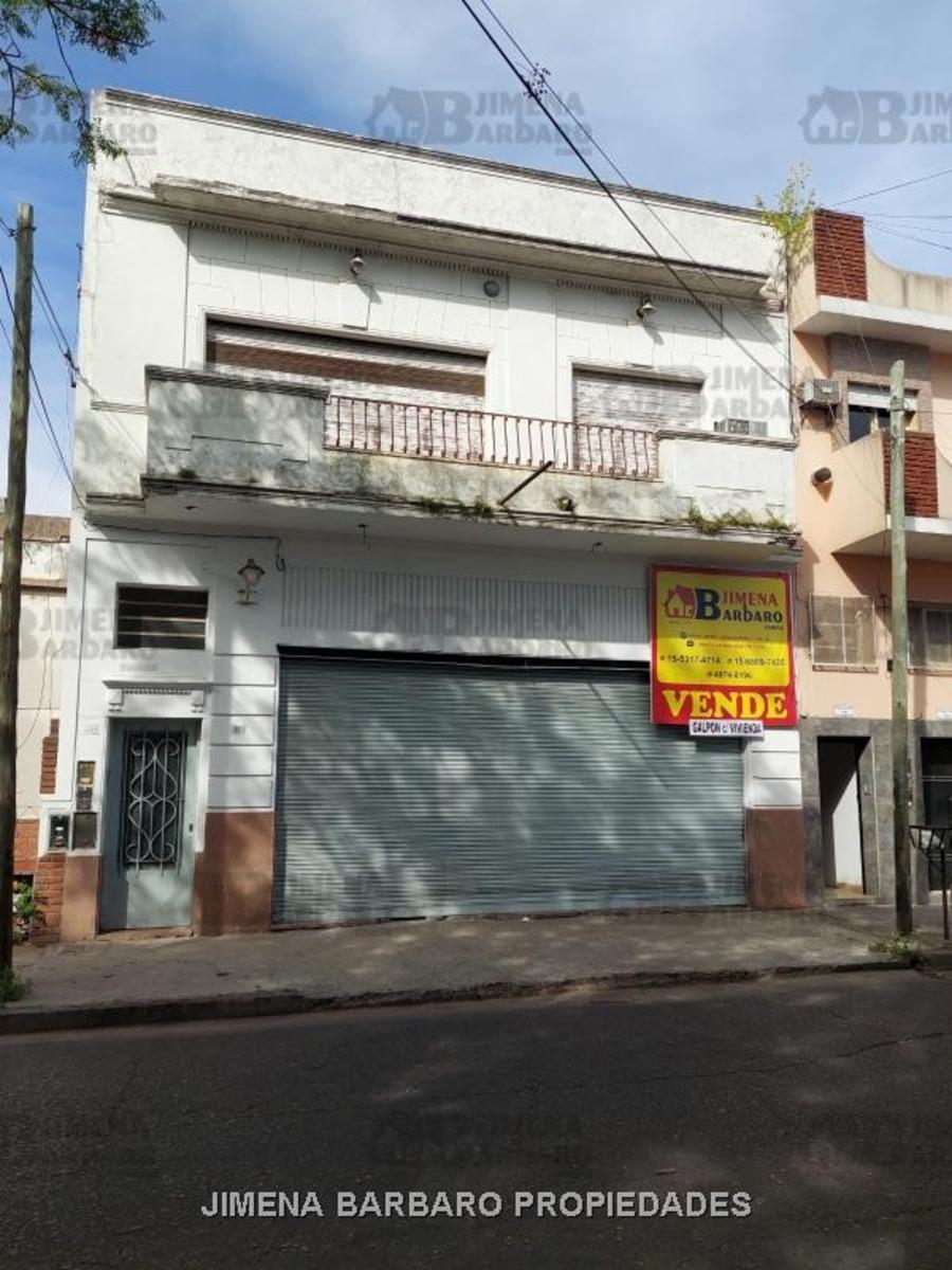 BARBARO VENDE GALPON CON VIVIENDA EN VILLA LYNCH