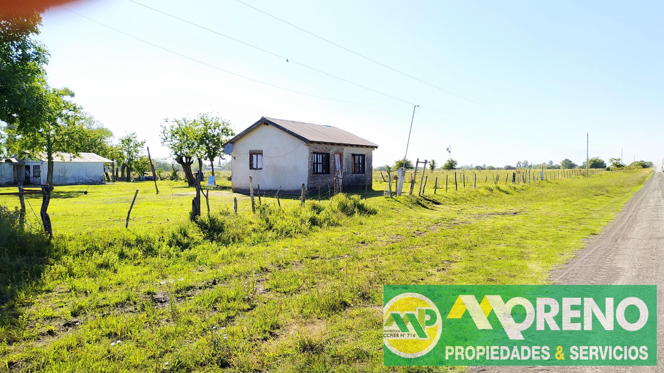 Hermos lote de 4,25 has zona Termas Villa Elisa, 138 mts de frente