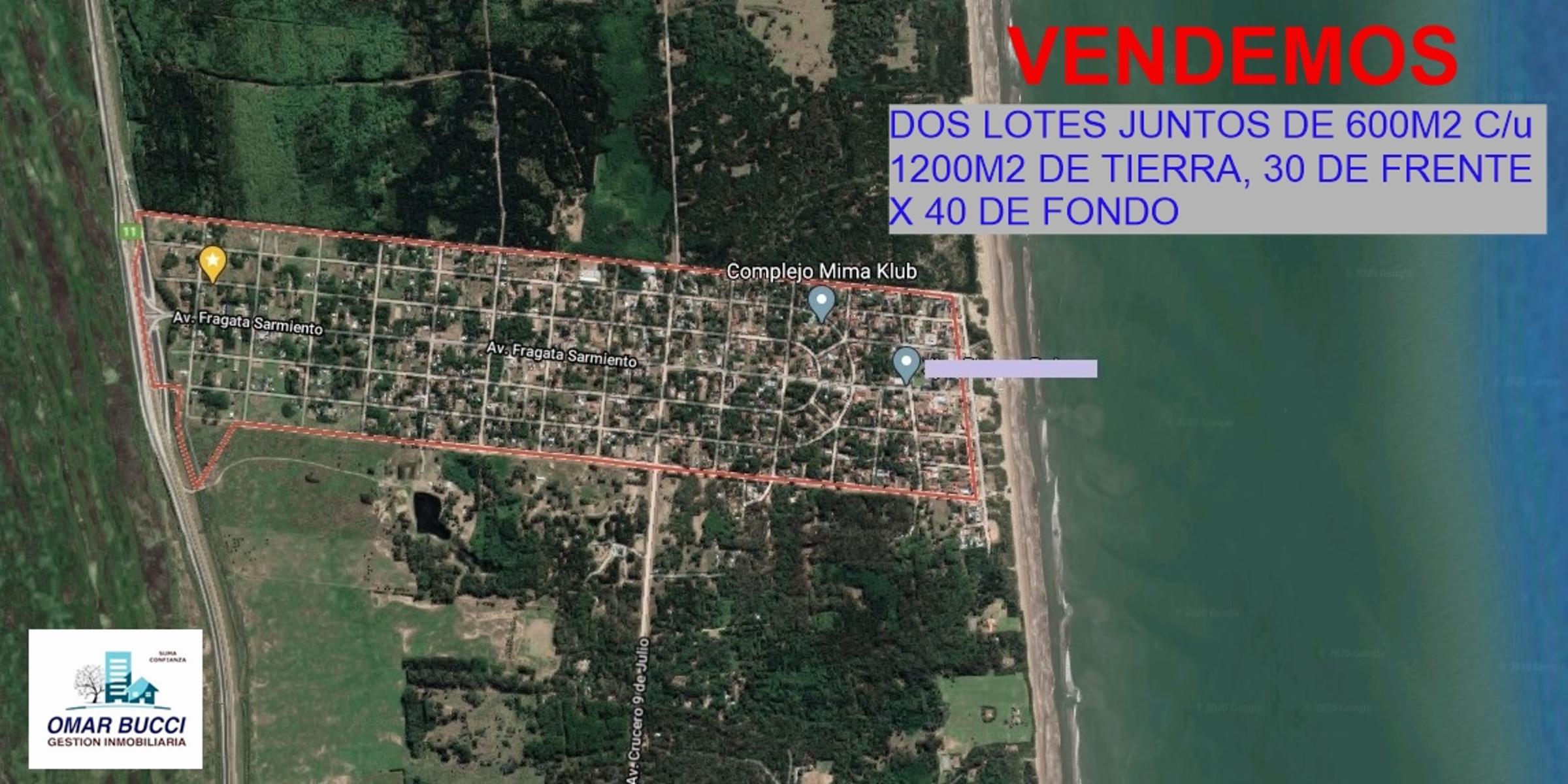 LOTE / TERRENO Vendo dos lotes en Aguas Verdes