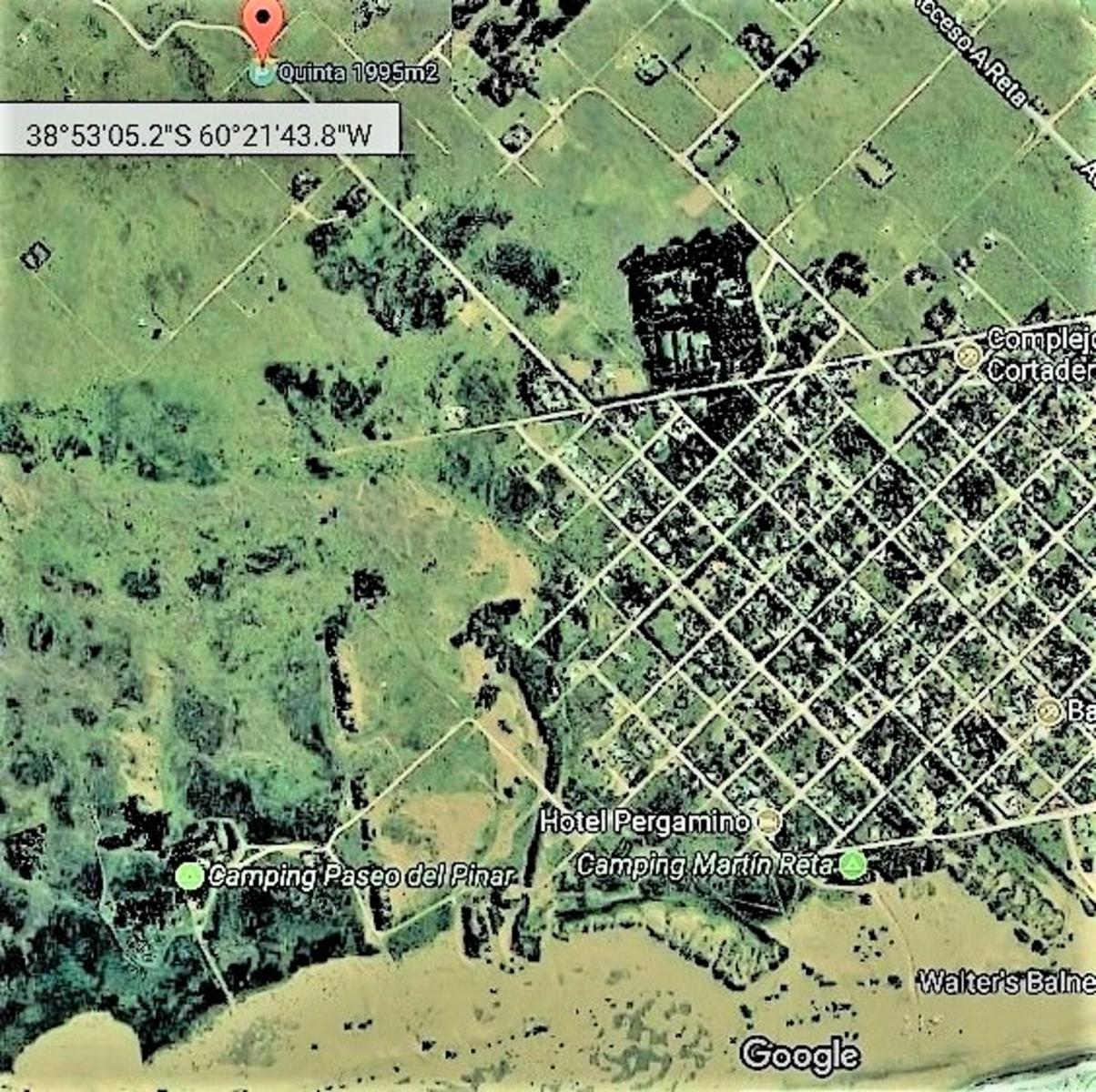 Lote de terreno (quinta) en RETA de casi 2000m2
