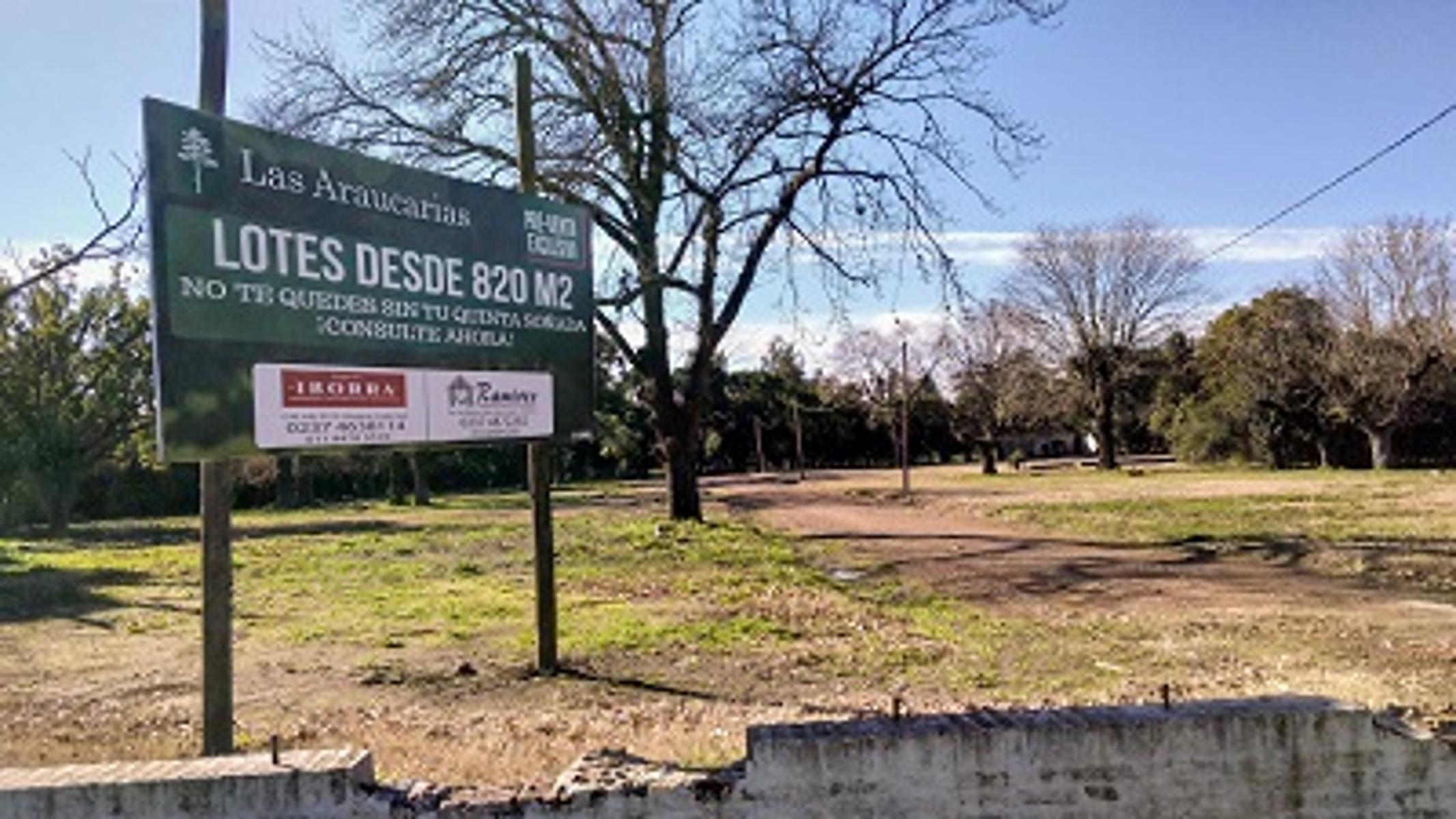 Loteo Las Araucarias - La Reja