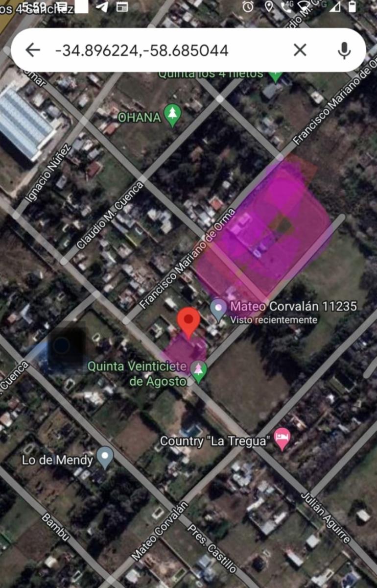 «»Venta Lote / Terreno en Virrey del Pino Km 46»