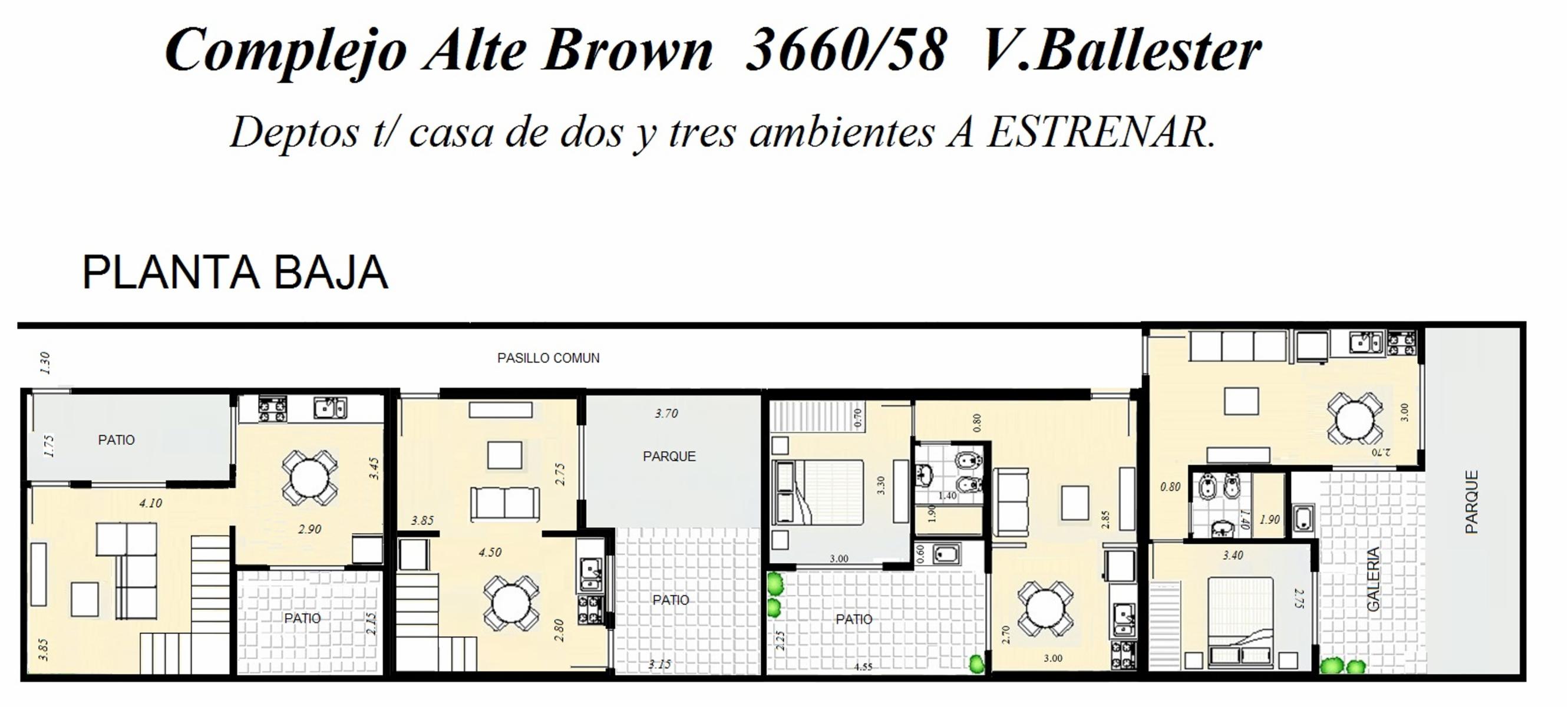 PH 3 AMBIENTES EN 2 PLANTAS  -VILLA BALLESTER-