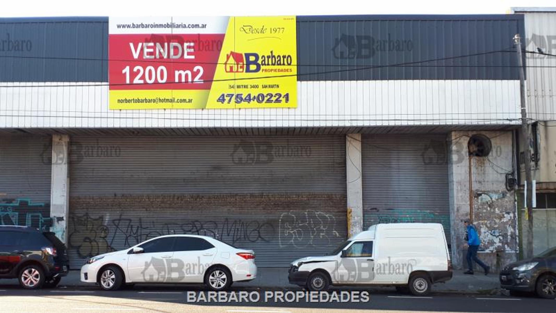 Barbaro Vende magnifica propiedad comercial en San Martin en Centro