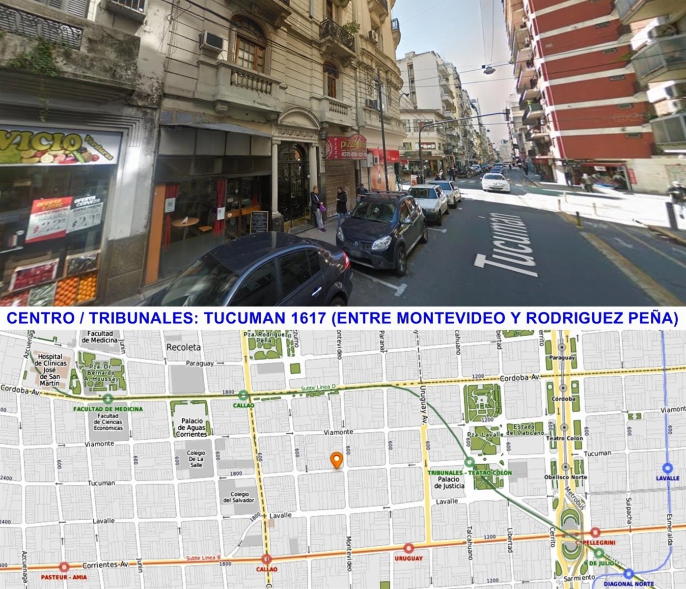 CENTRO / TRIBUNALES VENTA LOCAL 170M2 APROX APTO TODO DESTINO (GASTRONOMICO)