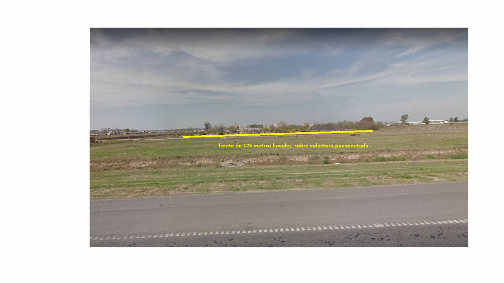 INMEJORABLE FRACCIÓN SOBRE AUTOPISTA  ROSARIO BUENOS AIRES 