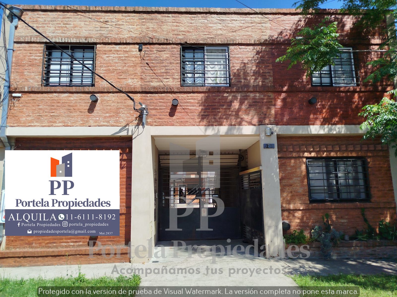 DEPARTAMENTO 2 AMBIENTES CON PATIO COMPLEJO CERRADO