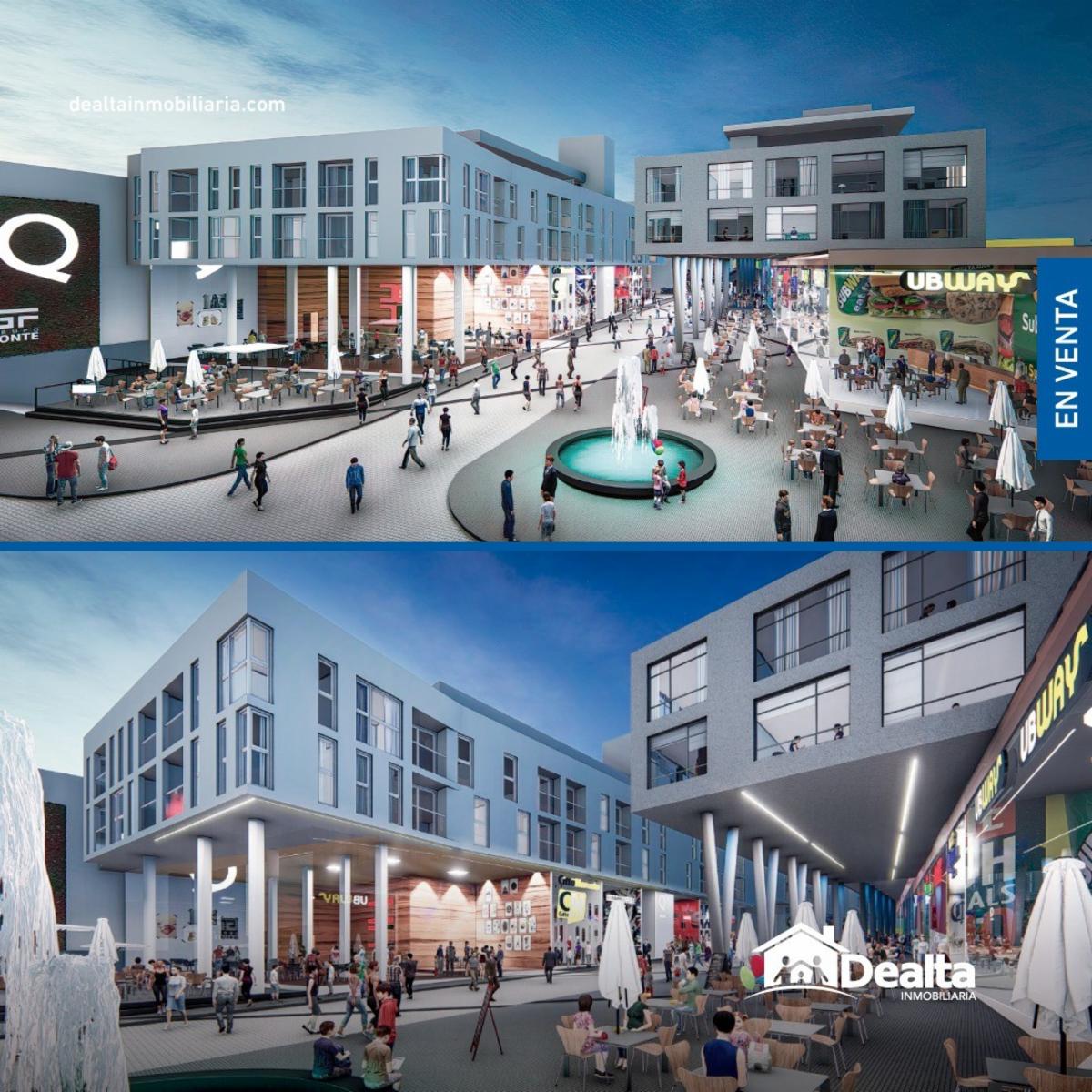 Venta Departamentos y Locales comerciales en Paseo Quattro