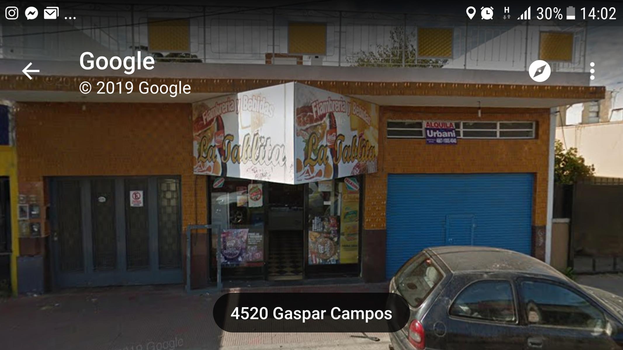 Alquiler Local en gaspar campos _$13.000