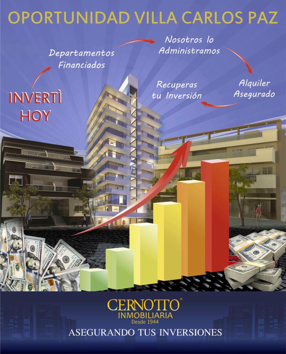 INVERTÍ EN VILLA CARLOS PAZ - NOSOTROS TE LO ALQUILAMOS &amp ADMINISTRAMOS