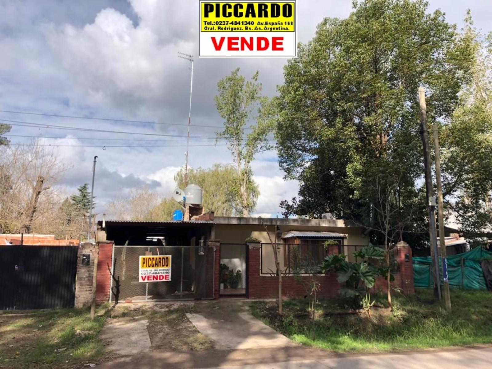 CASA EN VENTA Bº ALTOS DE SAN JOAQUIN REF. BR62 GRAL. RODRÍGUEZ PICCARDO.