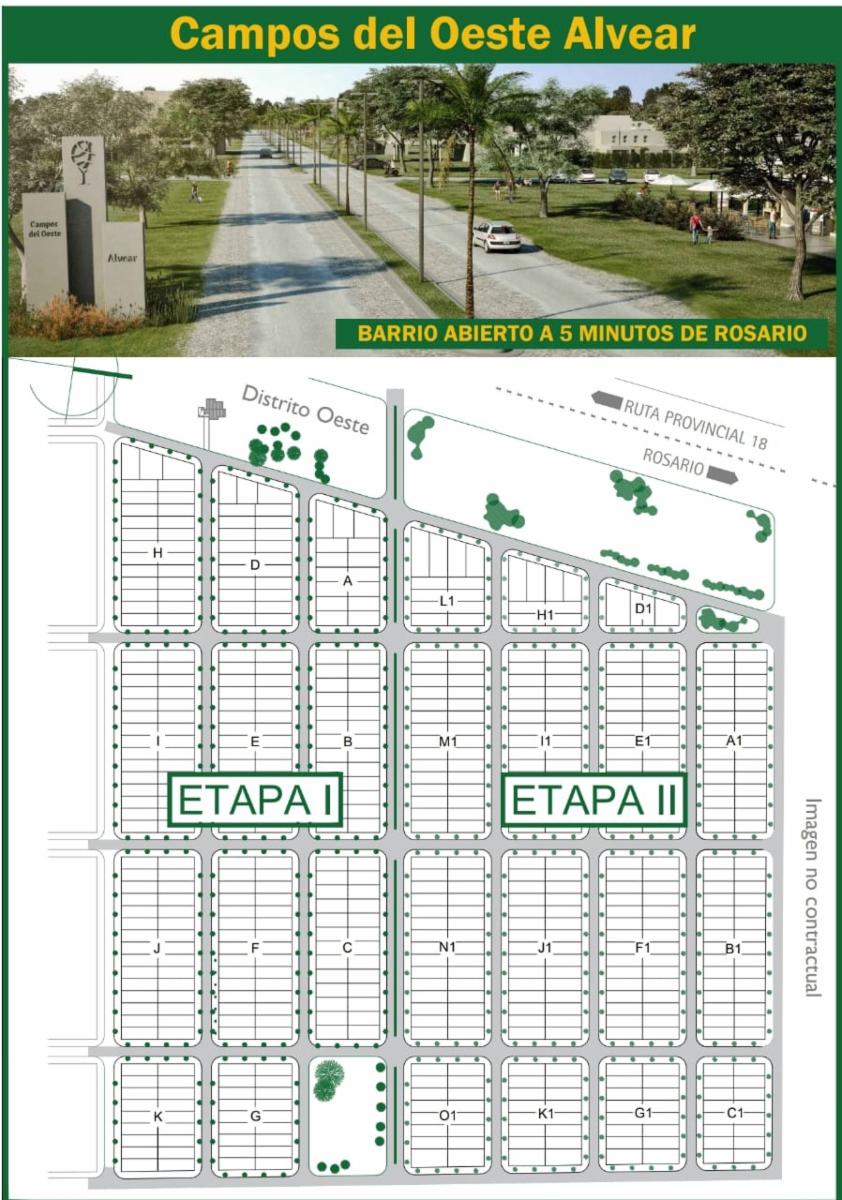 RUTA 18 - KM 5.5 (OV. LAGOS) - CAMPOS DEL OESTE ALVAR - ETAPA I · Rosario — foto 5