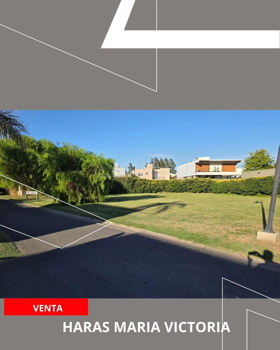 LOTE A LA VENTA EN HARAS MARIA VICTORIA
