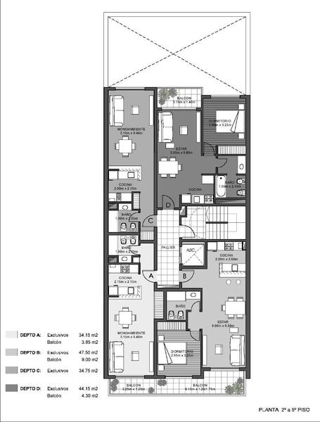 Departamento en Venta en Rosario - Zeballos 2278