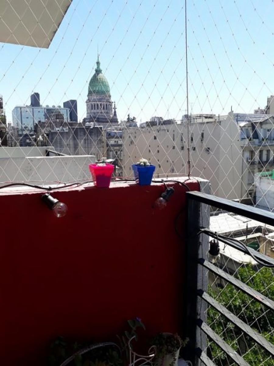 HERMOSO 2 AMBIENTES AL FRENTE CON BALCON