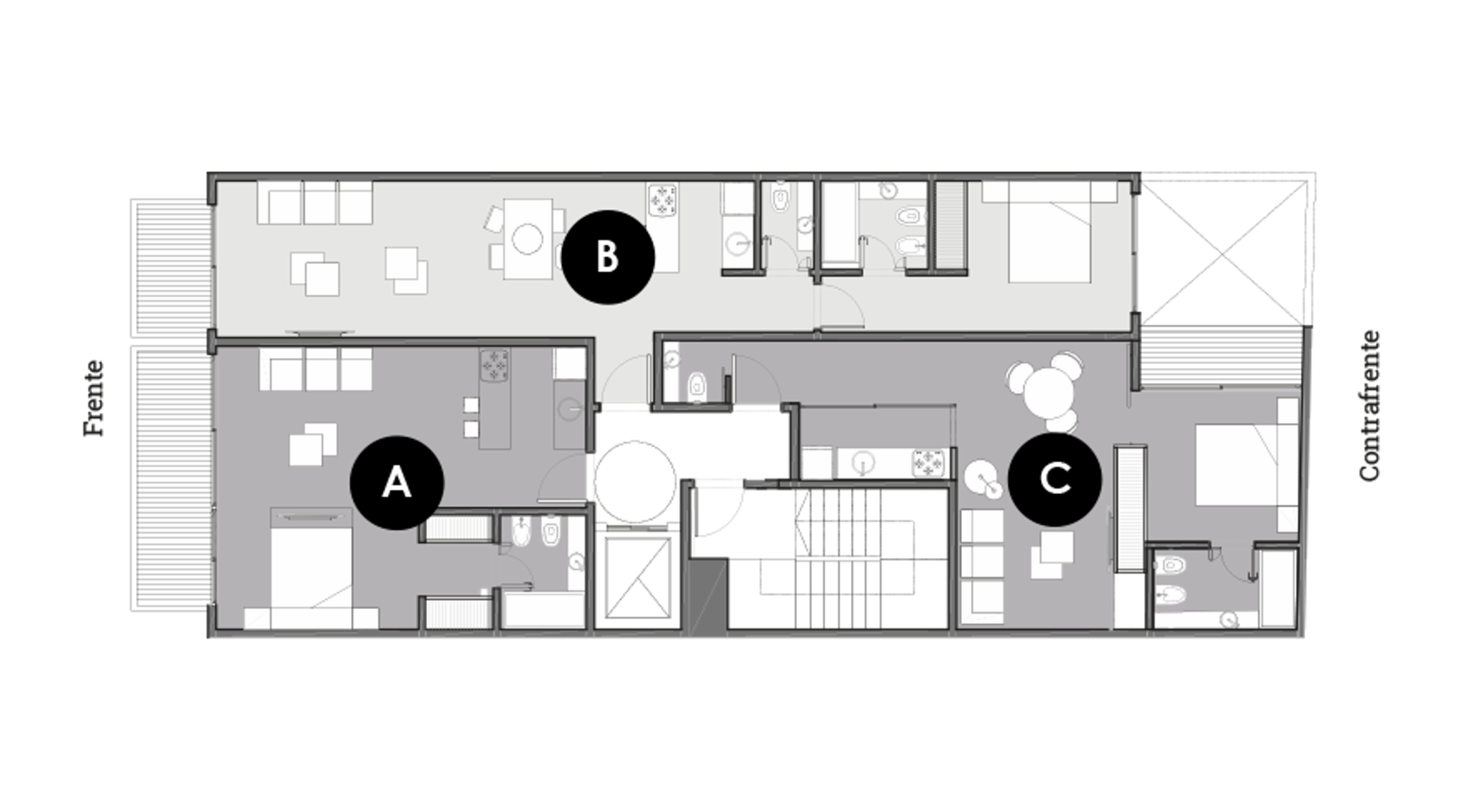 Departamento 2 Amb en Pozo 3 de Febrero 1100 Belgrano
