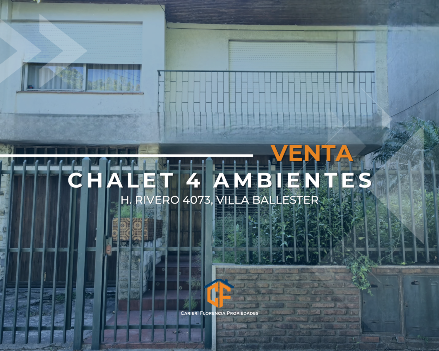 CHALET 4 AMBIENTES EN VILLA BALLESTER