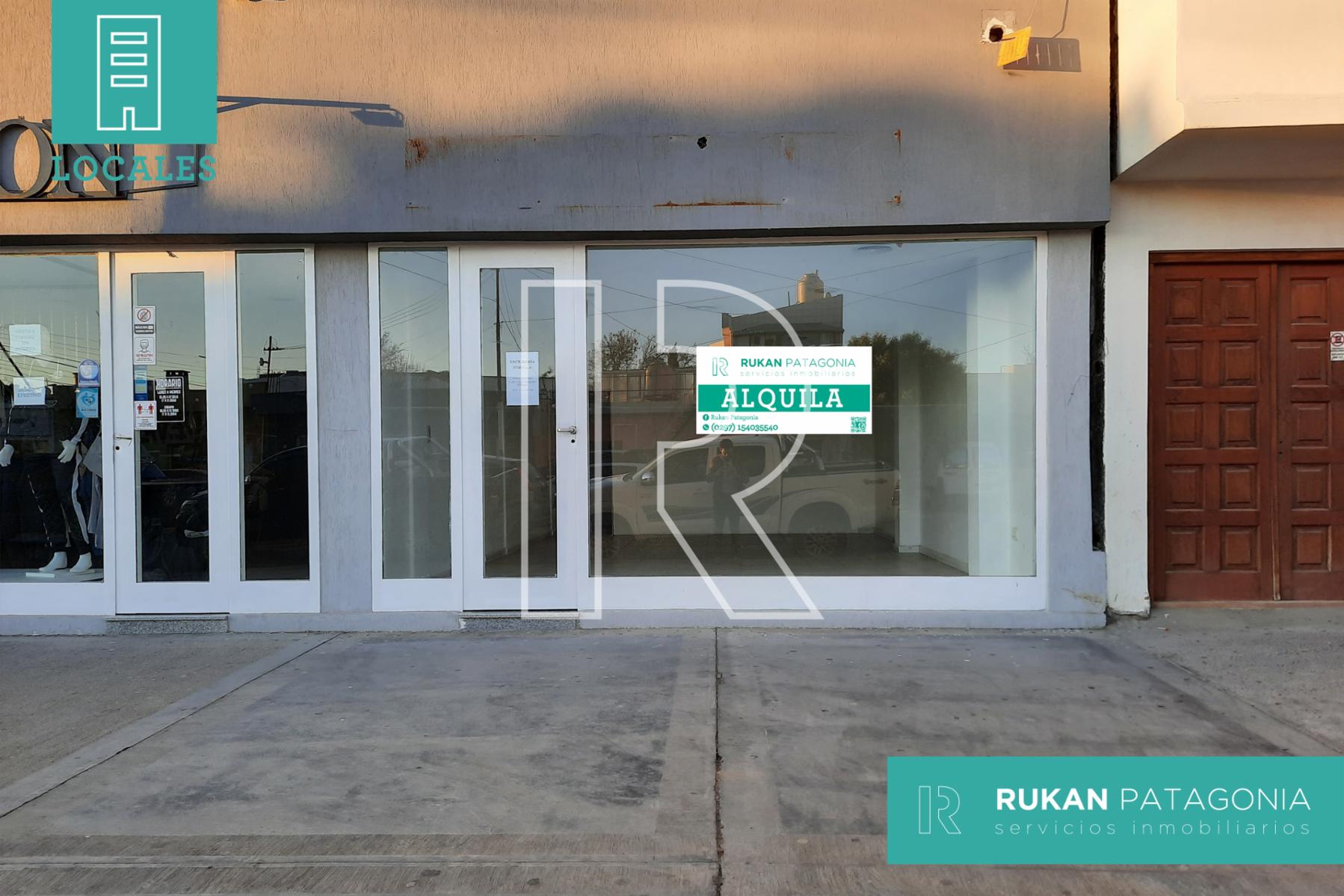 #AlquilerRUKAN | Local Comercial | Barrio CENTRO | Calle PROGRESO LÓPEZ | Caleta Olivia.-
